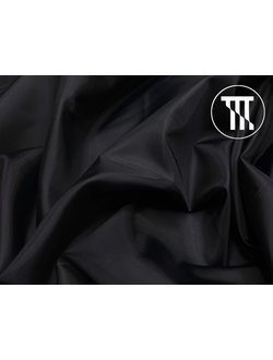 Подкладочная ткань (таффета), цв. Черный