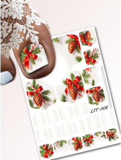 Мини пленки для педикюра LIT-008