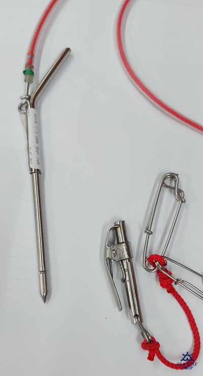 Кукан нерж. с механическим иглоприёмником V2