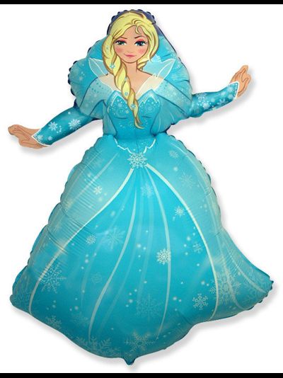 Шар фольгированный с гелием "Эльза" 100см