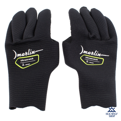 Перчатки неопреновые 2мм Marlin ULTRASTRETCH black р.XS