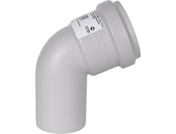 Отвод канализационный STOUT D 58х67° бесшумный (Арт. SKB-0009-005867)