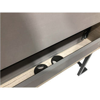 Тумба-умывальник "Дюссельдорф" дуб дымчатый с раковиной COMFORTY 9090EL