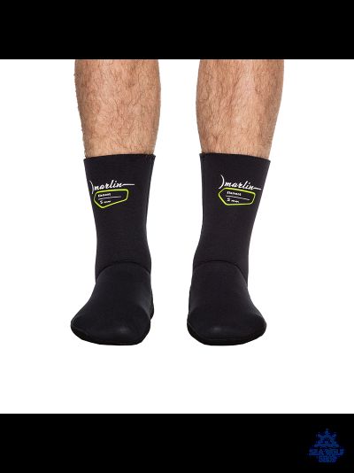 Носки неопреновые 5мм Marlin "ELEMENT NYLON" н/н р.M-40/41