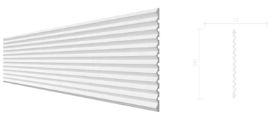 3D панель Decor Dizayn DD912