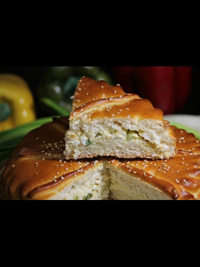 Мини пирог с Яйцом и луком (500 гр)