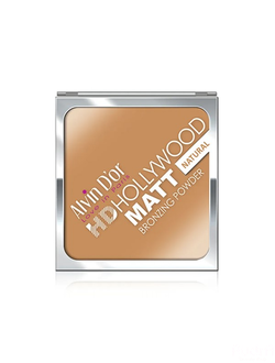 Alvin D'or Пудра компактная MATT Bronzing Powder HD Hollywod P-16 01 natural