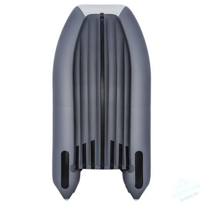 Лодка ПВХ Мастер Лодок Таймень LX3400НДНД Графит / Св.Серый