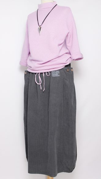 Джемпер  "ФАКТУРНЫЙ" лаванда