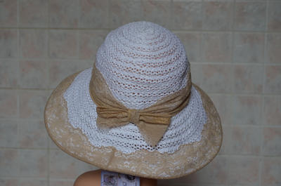 модная шляпа с кружевными полями италия Визио купить