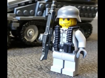 BrickArms WW2 German Gunner Vest - Black | Экипировка немецкого пулеметчика