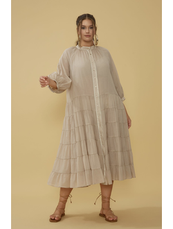 Роскошное летнее платье в итальянском стиле