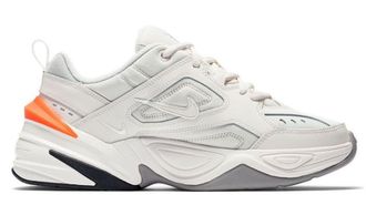 Nike M2K Tekno Бежевые с оранжевым