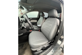 Audi A1 (2010-2018) [Sportback] (экокожа, серый+серый)