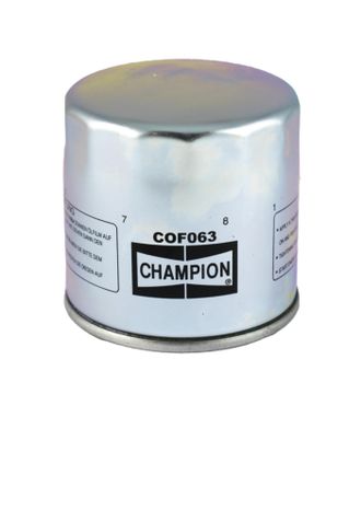Масляный фильтр Champion COF063 (Аналог: HF163) для BMW (11 00 1 341 616, 11 42 1 460 697, 11 42 1 460 845)