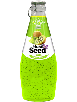 Киви с семенами базилика 290 мл 24 шт/уп