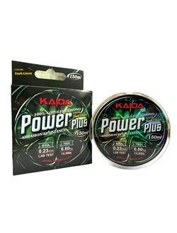 Леска Kaida Power Plus dark green 150м 0.14мм