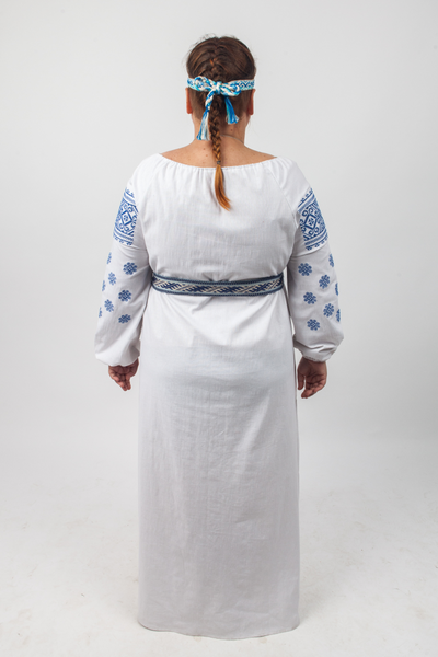 Платье-рубашка "Купальские Узоры"