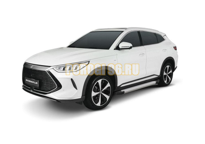 Порог-площадка "Start" F180AL + комплект крепежа, RIVAL, BYD Song Plus 2023-