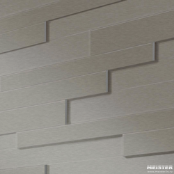 Стеновая панель MEISTER Stainless steel metallic 4079