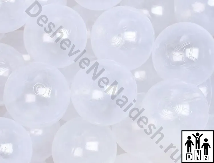 Шар для сухого бассейна прозрачный