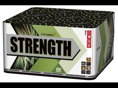 Батарея салютов STRENGTH GP508 MAXSEM | Neva-Salut.com