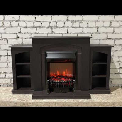 Электрокамин Скандинавия LUX BL с очагом Fobos