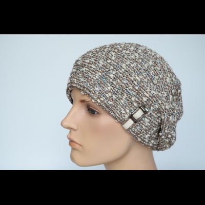 Берет Vizio 1222 В ореховый с голубым