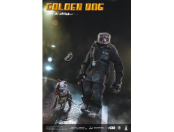 ПОМЯТА УПАКОВКА - Золотой Пёс - Коллекционная ФИГУРКА 1/12 scale GOLDEN DOG – Death Gas Station series (PES022) - Damtoys x Coal Dog