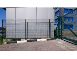 Откатные 3D оцинкованные ворота купить