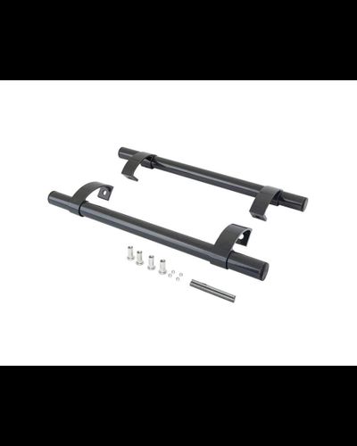 Комплект ручек офисных прямых 500 мм, Антрацит Арт 00000554