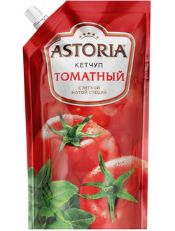 Кетчуп томатный с легкой нотой специй 200г Астория