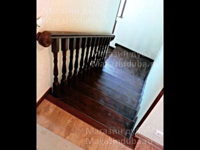 Ограждение из бука. Вариант №2