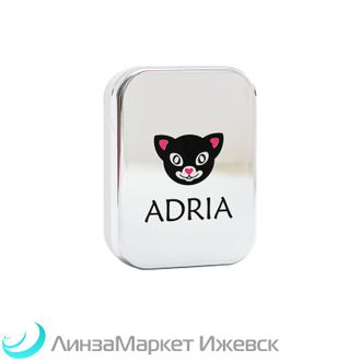 Контейнер для линз Adria с емкостью для раствора и пинцетом