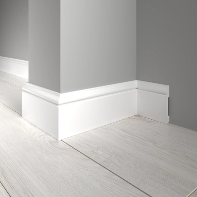 Напольный плинтус Decor-Dizayn 005-115, влагостойкий, ударопрочный, 2,4 метра