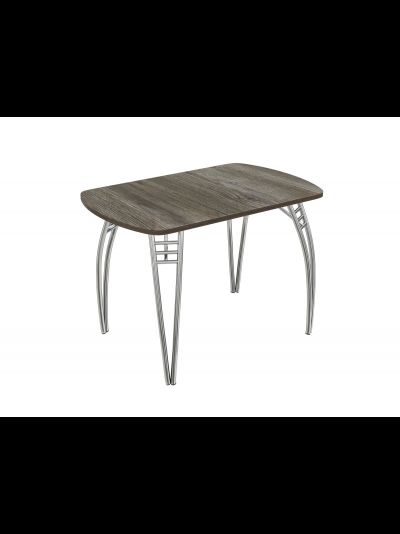 Стол кухонный "Пластиковый", подстолье паук разные цвета