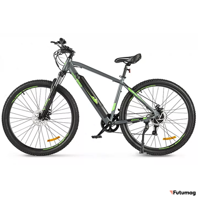 Велогибрид Eltreco Ultra LITE черно-зелёный