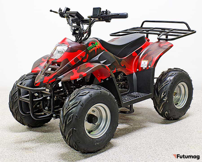 Квадроцикл GreenCamel Gobi K70 (12Ah 36V 800W R7 Дифференциал) Армейский красный