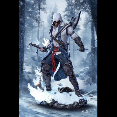 ПРЕДЗАКАЗ - Коннор Кенуэй (Assassin's Creed 3)  - Коллекционная СТАТУЯ 1/8 Assassin’s Creed Animus Connor Kenway (PA050AC) - PureArts ?ЦЕНА: 21500 РУБ.?