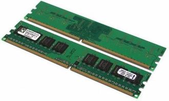 Оперативная память 256Mb DDR2 667Mhz PC5300 (4 шт.) (комиссионный товар)