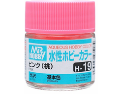 Mr. Hobby: Краска акриловая H19 "Pink Gloss"