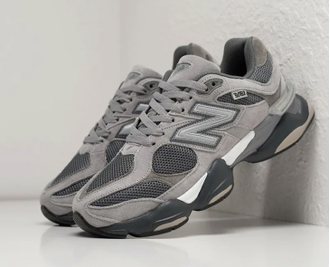 New Balance 9060 Grey (Экозамша) новые