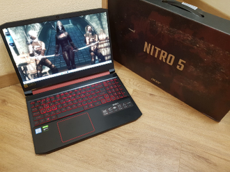 ACER NITRO 5 AN515-54-57NE ( 15.6 FHD IPS I5-9300H GTX1050(3Gb) 8Gb 512SSD )