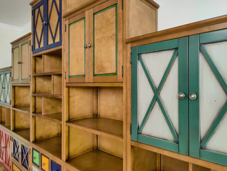 Шкаф - горка в детскую комнату.