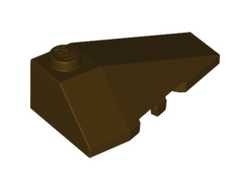 Wedge 4 x 2 Triple Right, Dark Brown (43711 / 6258944)