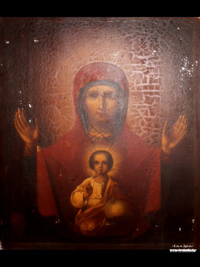 Киот для двусторонней иконы