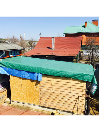 Тент Тарпаулин укрывной 2x3 м, 90 г/м2, шаг люверсов 1 м