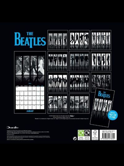 The Beatles Official Календарь 2026 Квадратный формат