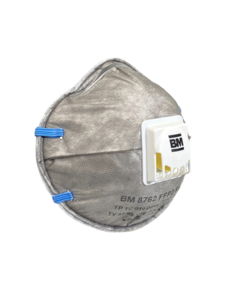 Респиратор ВМ-8762 NR D FFP2 (12 ПДК) с клапаном, чашеобразная, от аэрозолей