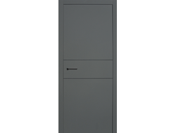 Лофт дверь Платинум 21 с молдингом